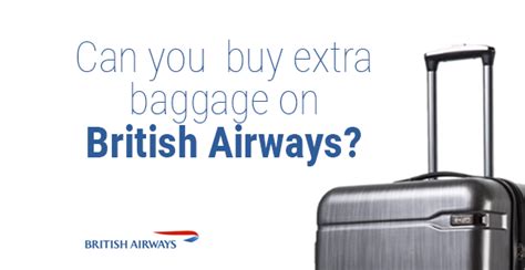 british airways buy extra baggage